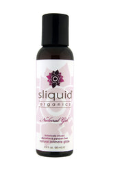 Sliquid Organics Natural Gel Organic Aloe-Based Lubricant 2 Oz Water Based Lube